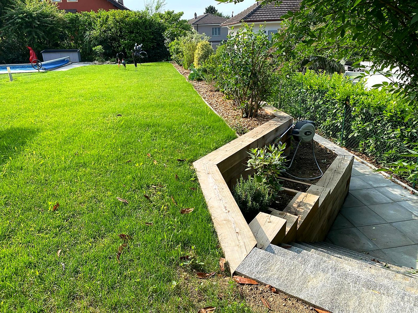 Jardin entretenu